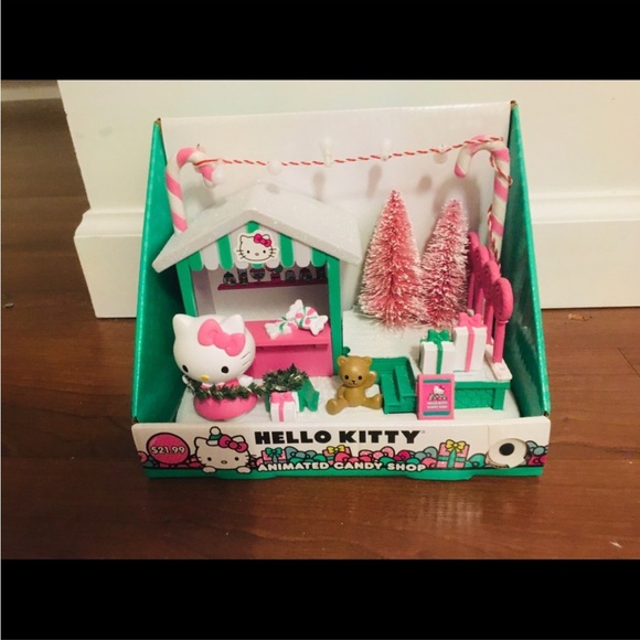 NEW HELLO KITTY CHRISTMAS ANIMATED CANDY SHOP - Picture 2 of 5